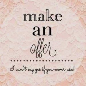 All reasonable offers accepted!